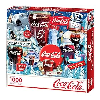 Amazon.com: Springbok 1000 Piece Jigsaw Puzzle Coca-Cola Ice