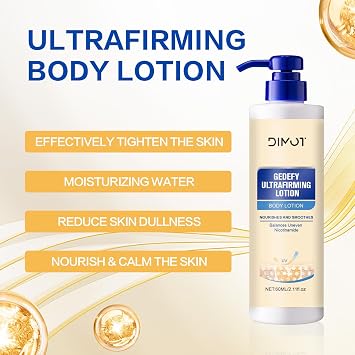 DIMOT Ultra Firming Body Lotion,Tighten Moisturising Skin Body Cream, Anti Aging Nourishes and Smoothes Lotion for All Type Skin Care, Even Tone, 2.11 fl oz (1)