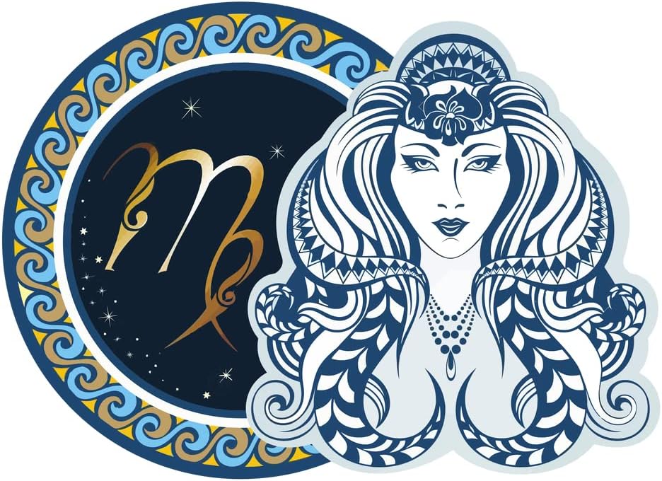 Virgo | Zodiak Sign |Great Gift Idea|Single |5 Inch Magnet | Made in The USA | Car Auto Tool Box RefrigeratorMagnet | MAG10584 image 3