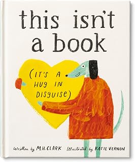 This Isn't a Book (It's a Hug in Disguise) by M.H. Clark: Heartwarming Long-Distance Hug Gift for Friends & Family