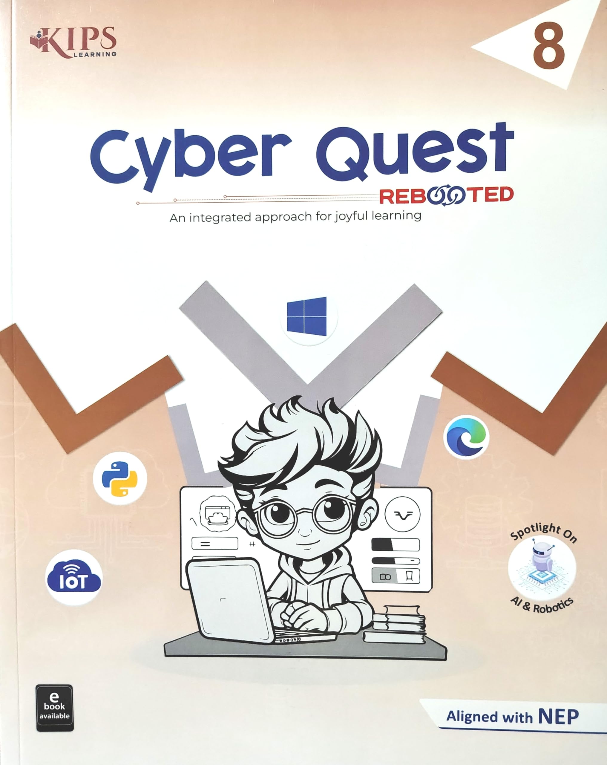 Cyber Quest Rebooted 8 Paperback – Big Book, 31 December 2024