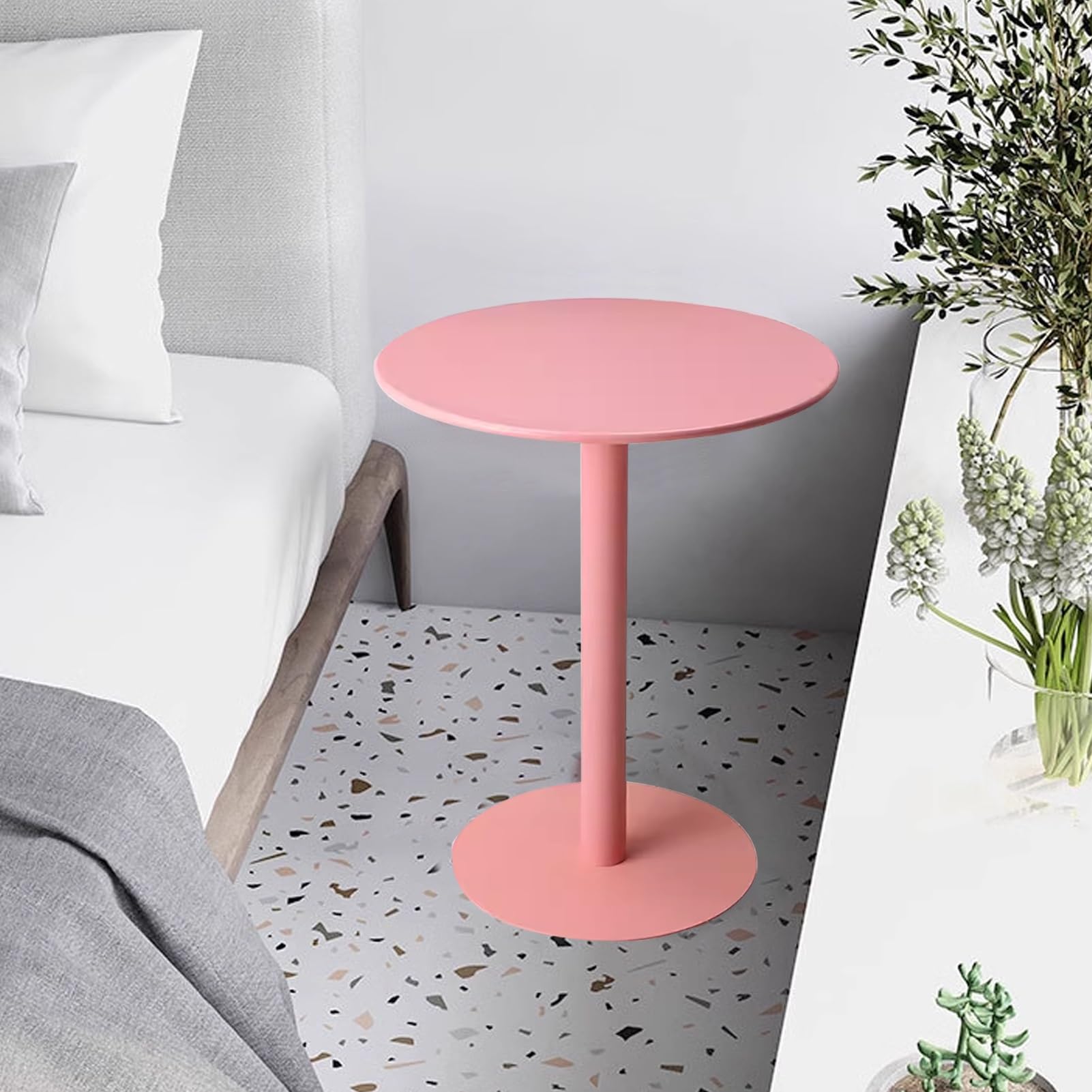 ピンク♡テーブル Amazon.co.jp: ピンクのバーテーブル、ラウンドパブテーブル、カクテル