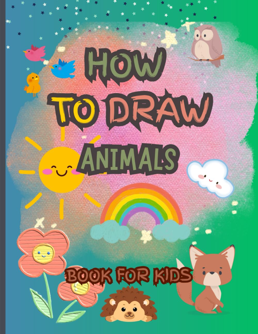 HOW TO DRAW ANIMALS BOOK FOR KIDS