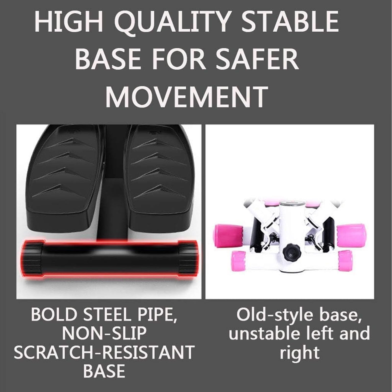 Step Fitness Attrezzi Palestra Casa Glutei E Gambe Pedana Step Fitness Casa Fascia di Resistenza Inclusa Base Antiscivolo