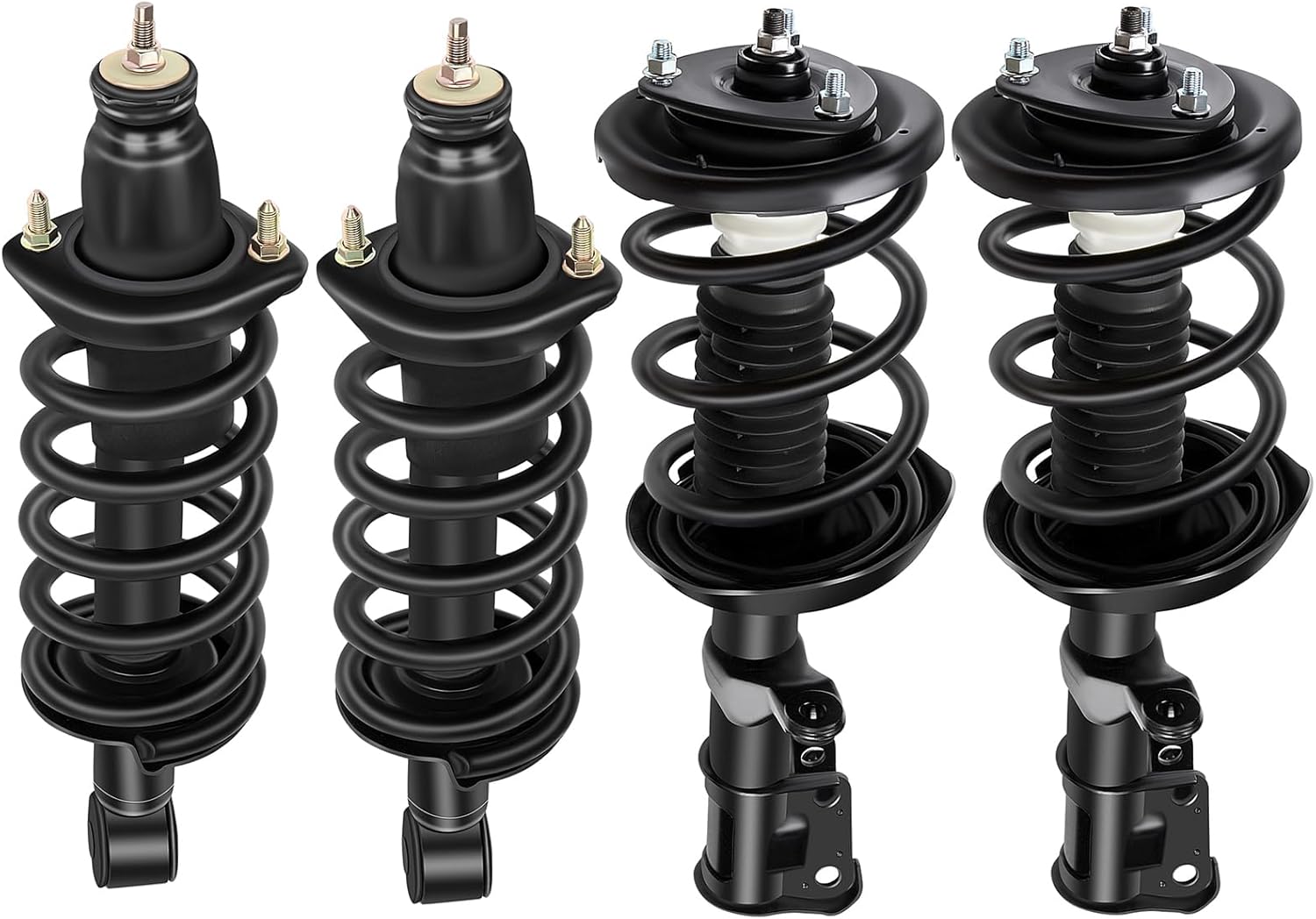 172144 172143 171380L 171380R Front and Rear Struts Fit for 2002-2006 for Honda CR-V Complete Strut Spring Assemblies Shock Absorbers 4PCS 4WD AWD FWD