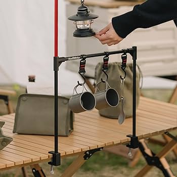 ハンギングラック キャンプ ラック ランタンスタンド ランタンハンガー Amazon.co.jp: ハンギングラック ランタンスタンド ランタン