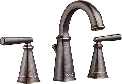 Miniatura 9 de American Standard 7018801.002 Edgemere - Grifo de baño de 2 manijas extendidas de 8 pulgadas, latón, cromo pulido