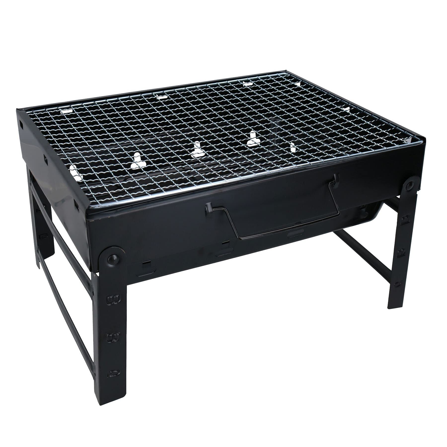 Barbecue à charbon portable AB Tools pour camping et pique-nique