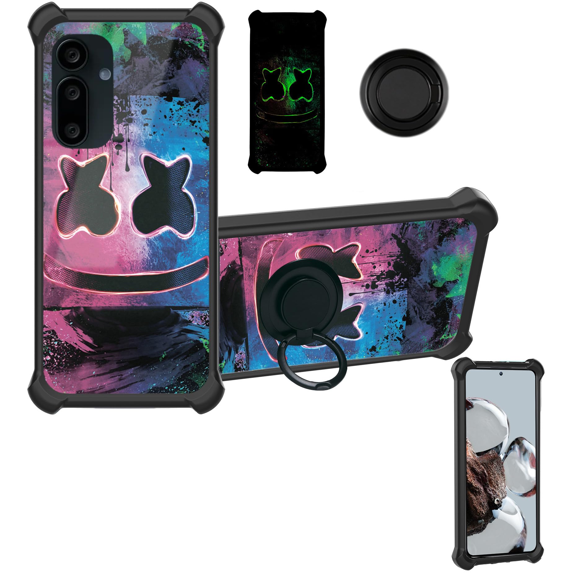 Aroepurt Flip Case for Saga 2 Solana Mobile Seeker Case [ with 9H