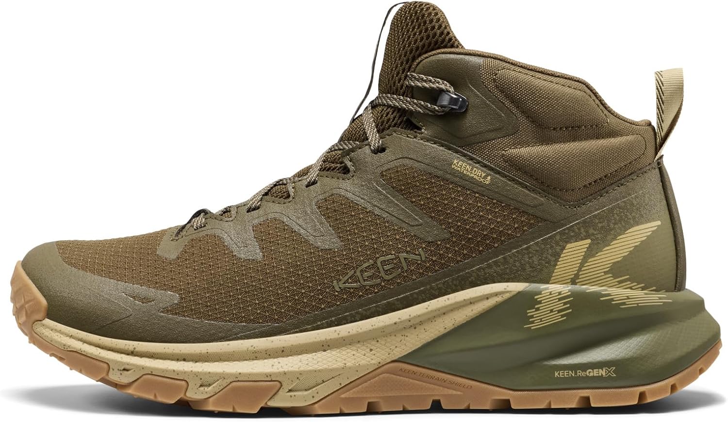 KEEN Mens Targhee Apex Mid Height Durable Lightweight Comfortable Waterproof - Image 3