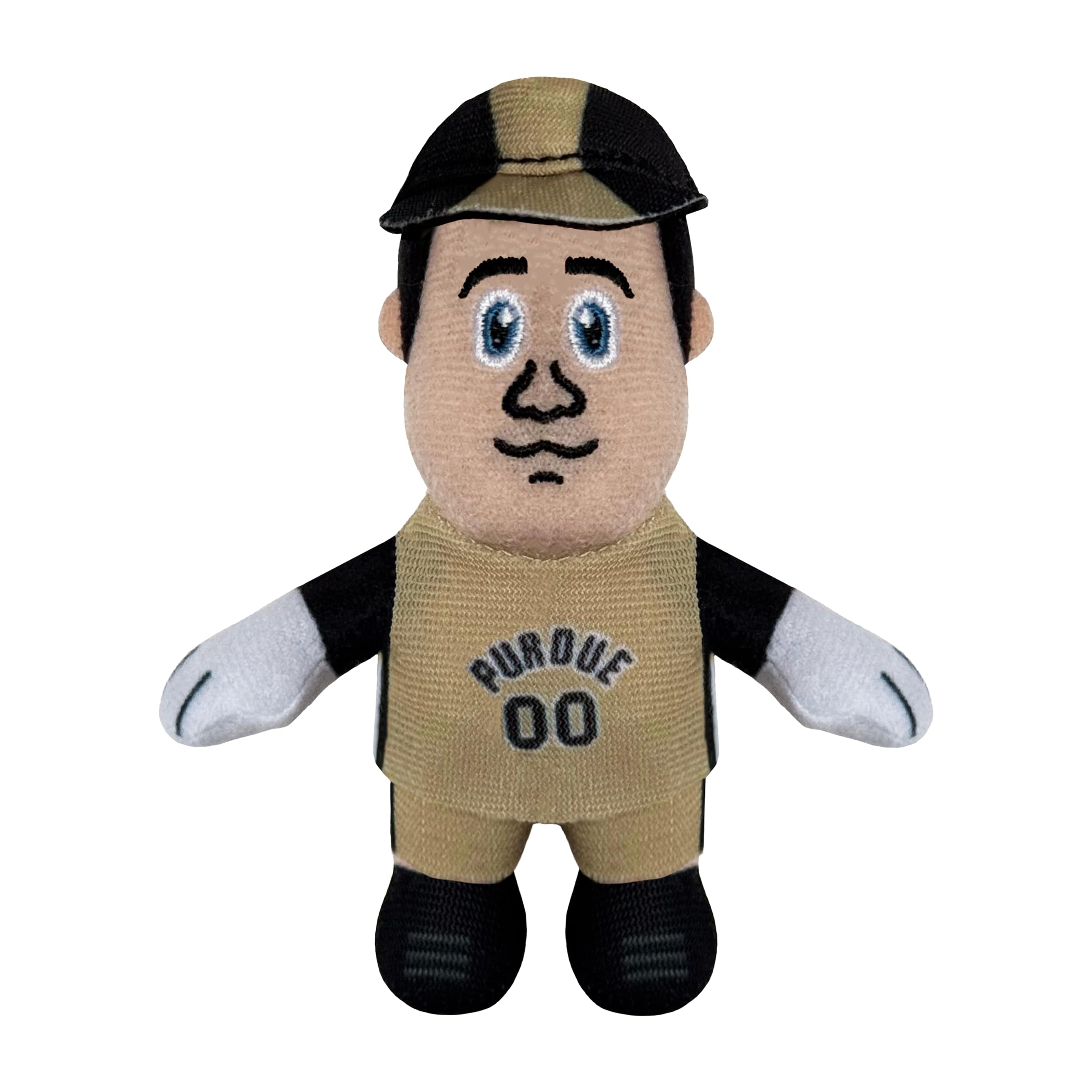 Bobbi-Dobbiez Mini Attachable Plushie Gift: Purdue Pete Stuffed Mascot