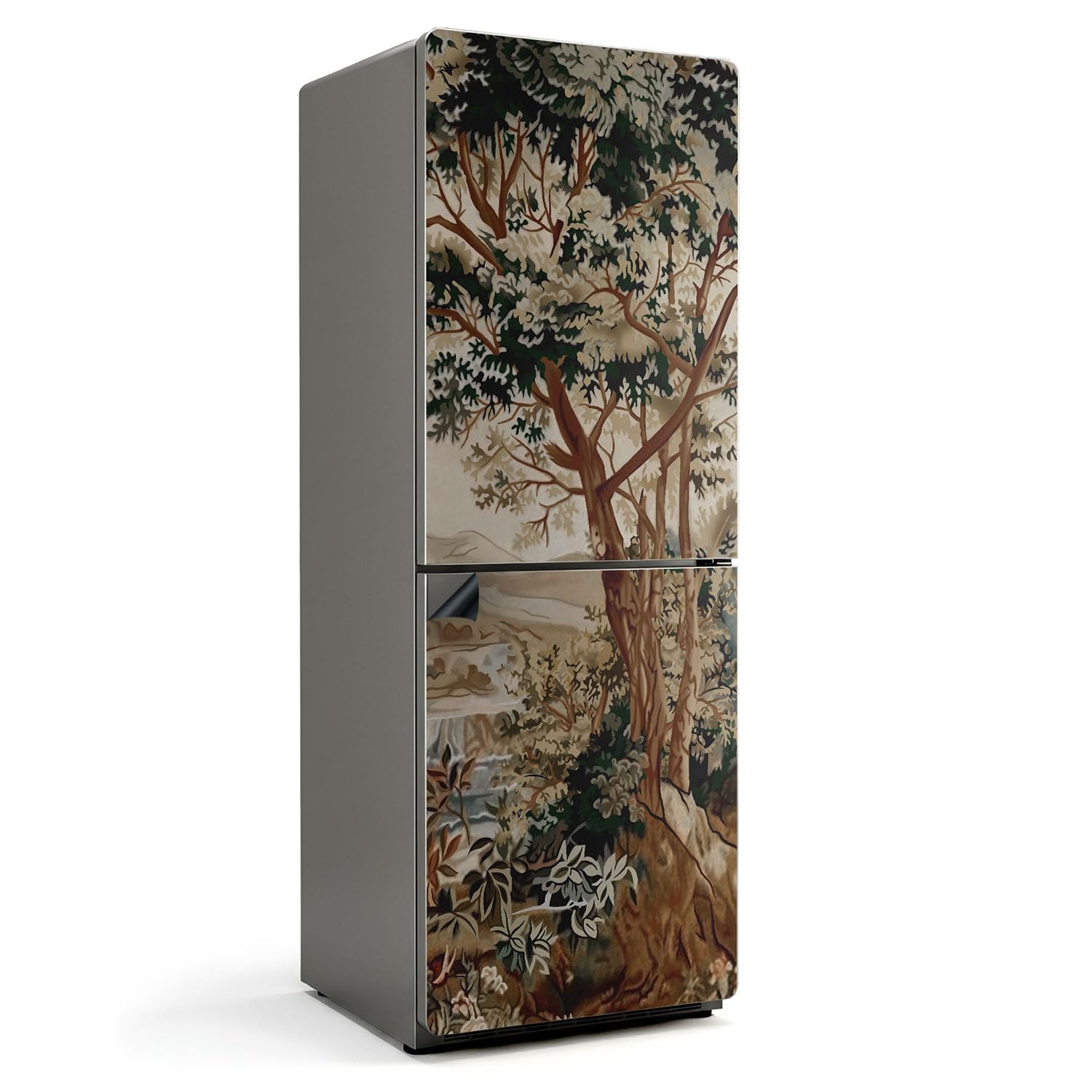 Tapis Magnétique Cuisine 70x190 cm Décor Arbres pour Rénovation
