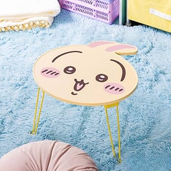 ちいかわ おかお折りたたみミニテーブル　うさぎ　10個セット　まとめ売り Amazon.co.jp: ちい'かわ おかお折りたたみミニテーブル①② 公式