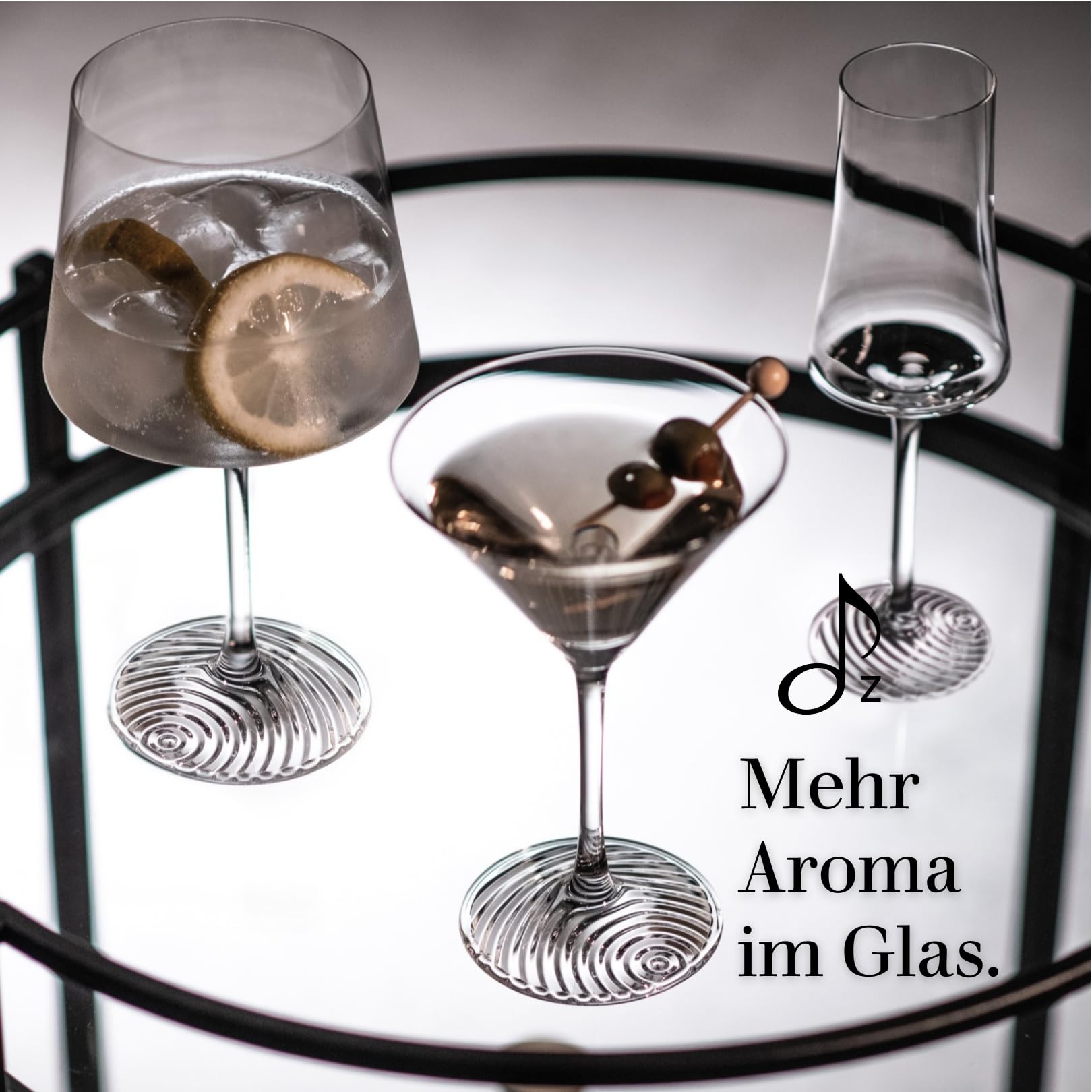 ZWIESE GLAS Echo, nowoczesne kieliszki do wódki z trzonkiem do grappy, nadają się do mycia w zmywarce, Made in Germany (nr art. 123386)