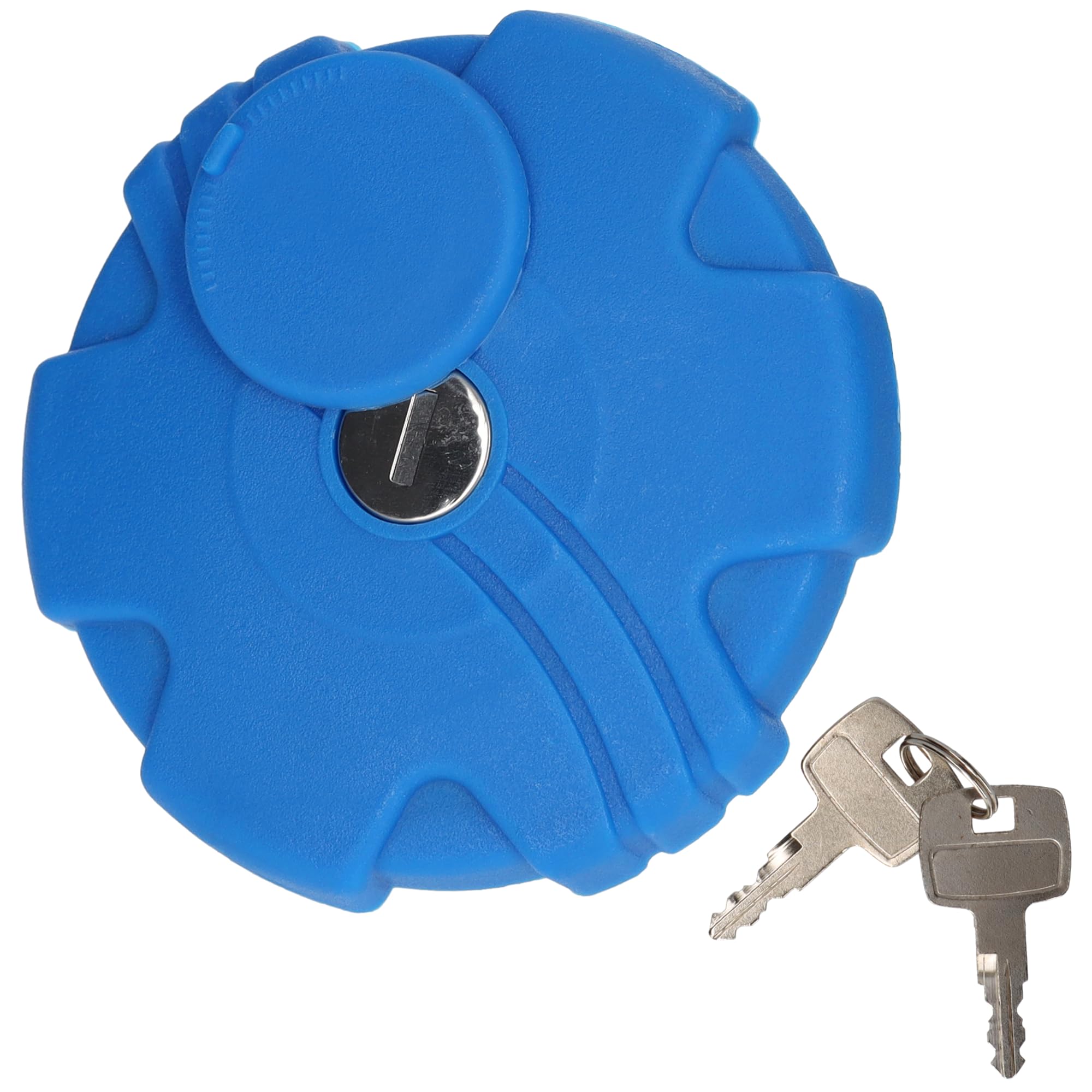 DecoArt AdBlue Tankdeckel 60mm - Abschließbar Für LKWs Von DAF, Volvo, Scania, MAN & Mehr