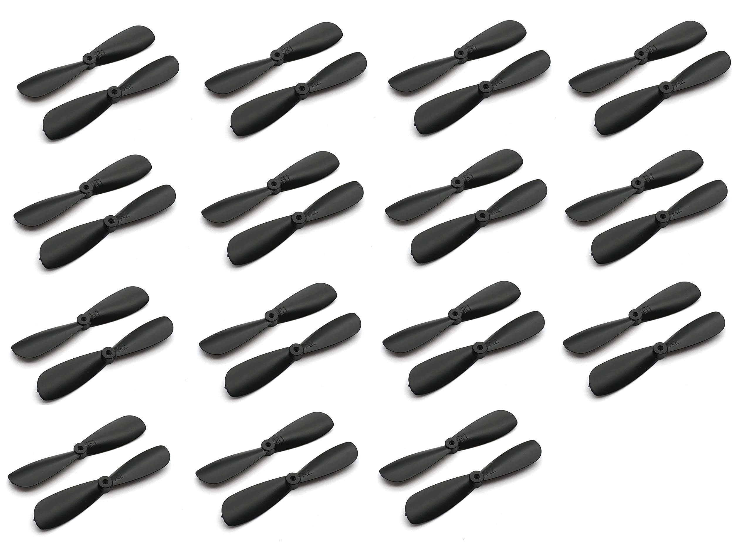 INVENTO 15pair 45mm 4.5cm 0.8mm Paddle Aircraft L/R CW CCW Propeller Prop Blades Rotors Helicopter Toys Quadcopter RC Spare Parts Accessories-image-44