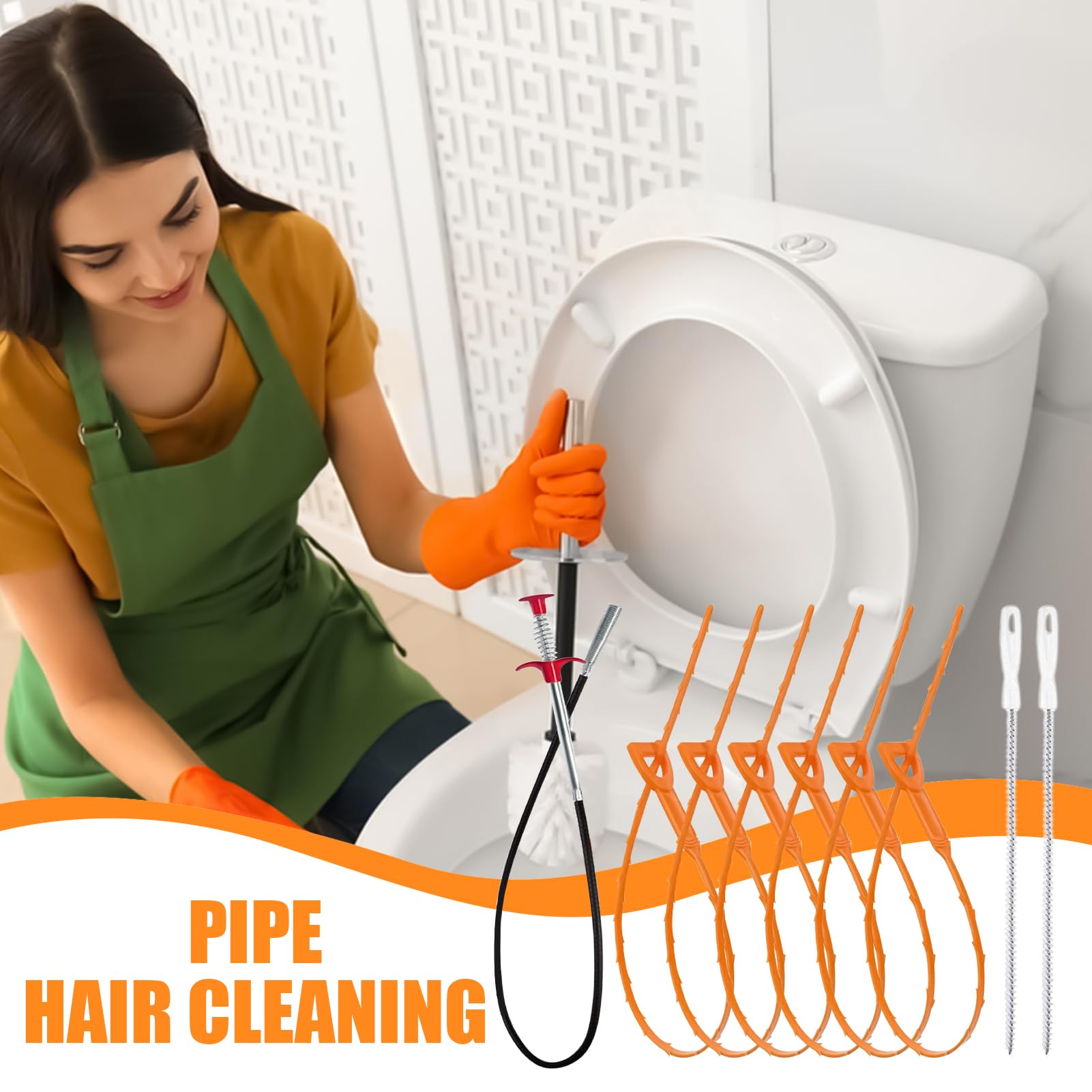 Déboucheur De Canalisation Câble Flexible Lavabo Salle de Bain