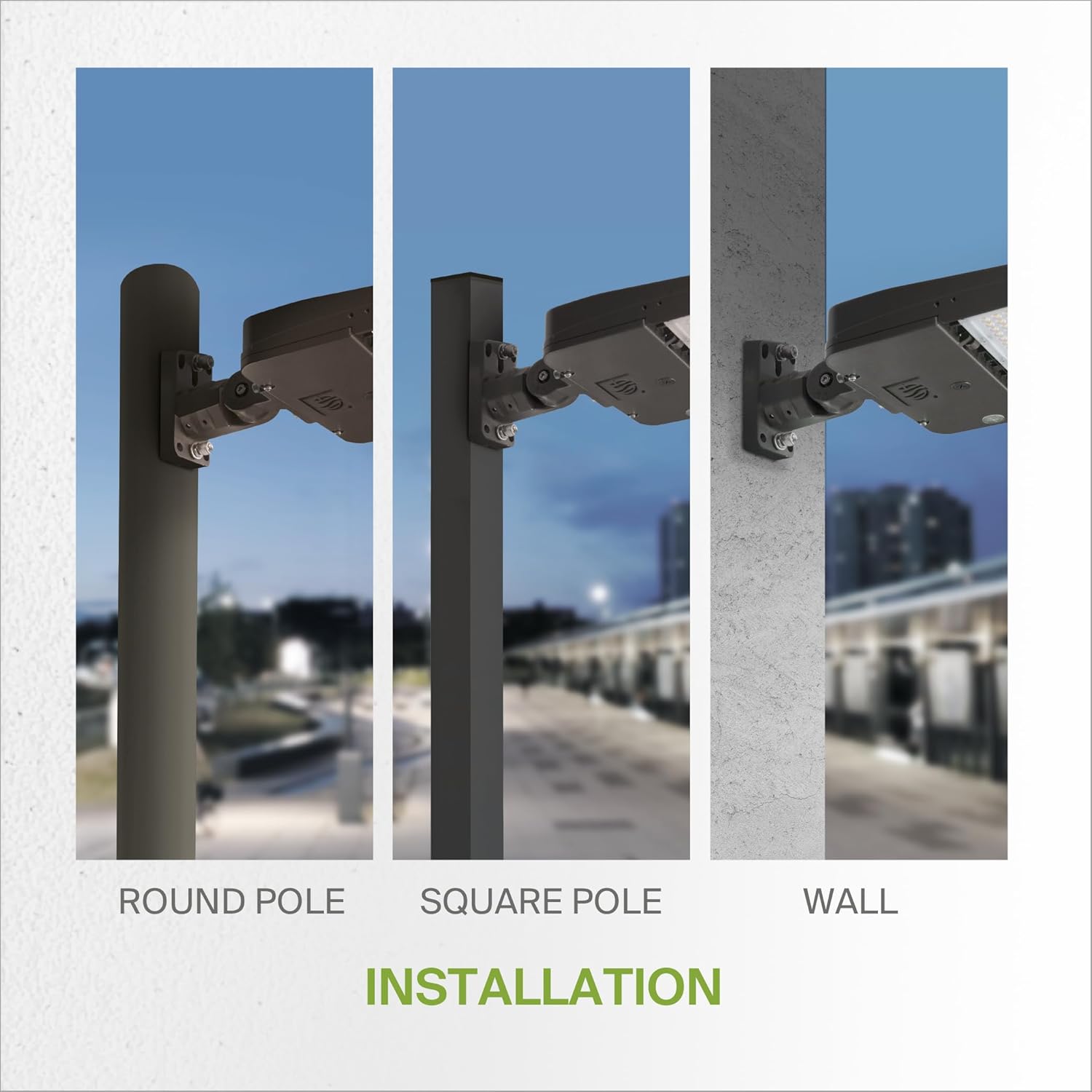 Bronze Adjustable Arm Mounting Bracket for LED Area Lights