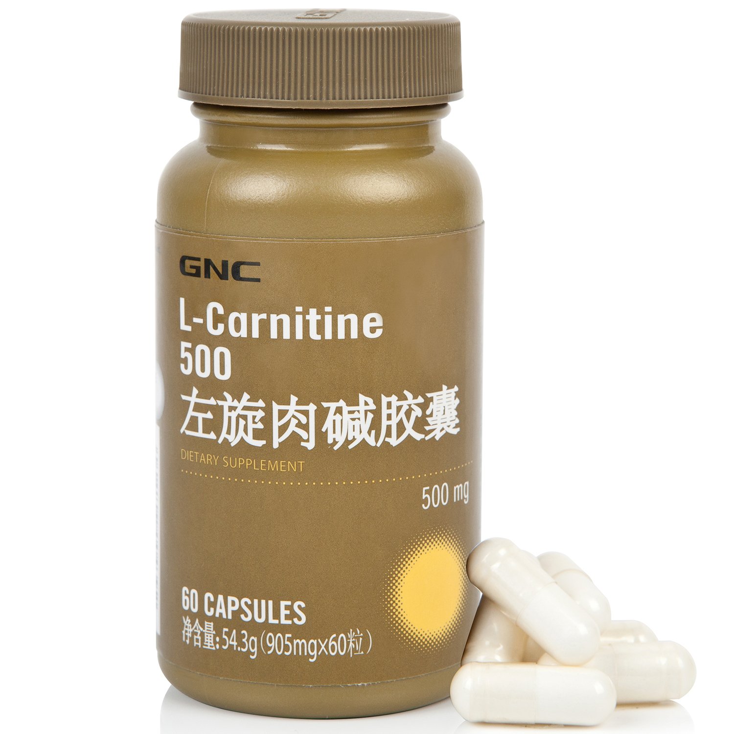 Gnc L Carnitine 500mg 60 Caps | Desertcart Fiji