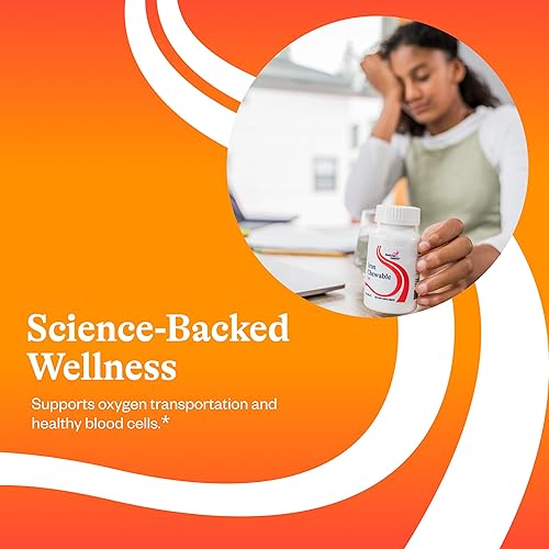 Miniatura 4 de Seeking Health Hierro masticable - Suplemento mineral para apoyar el metabolismo saludable - Suplemento ayuda a la función muscular en hombres y