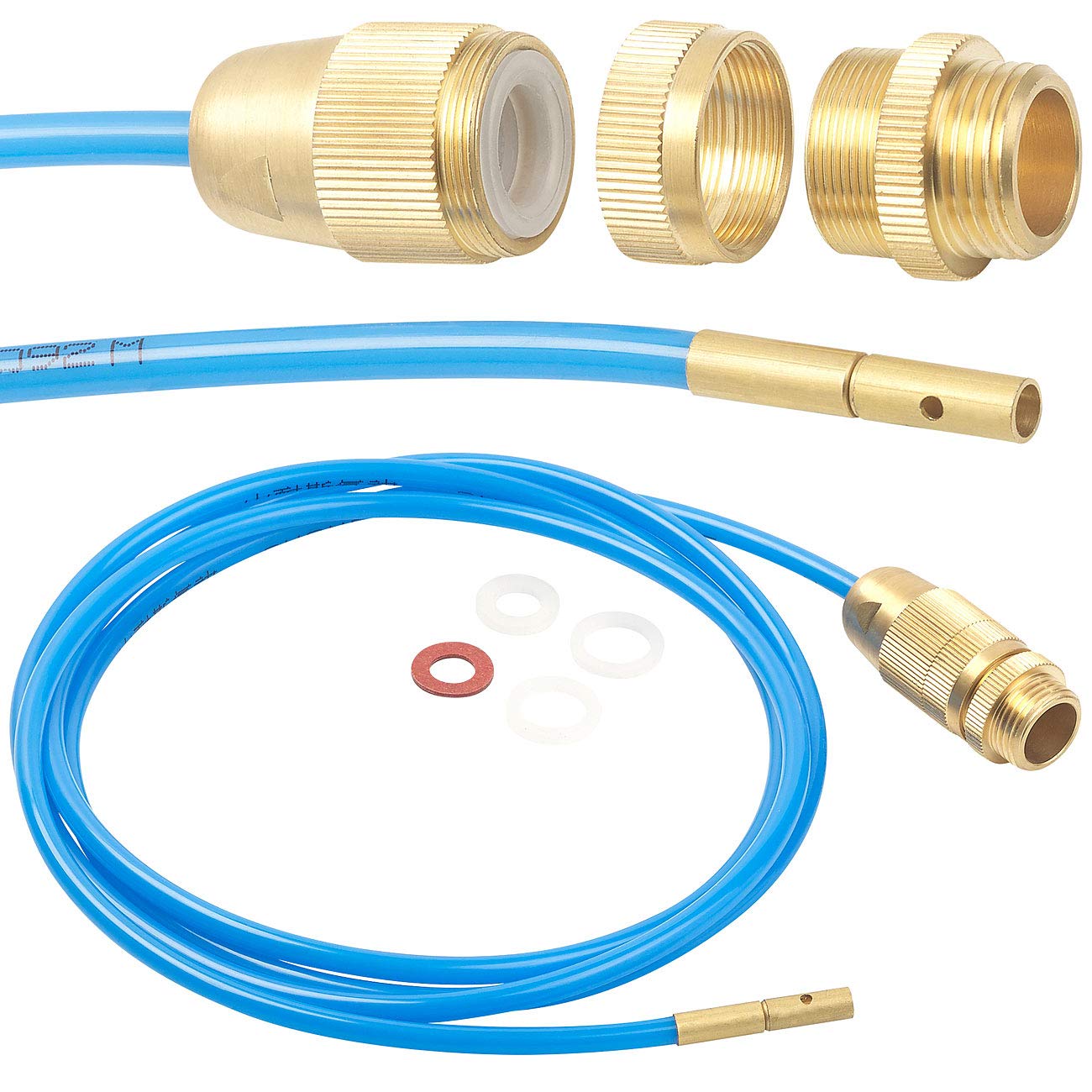 AGT Déboucheur de canalisation haute pression 2 m pour robinet M22 / M2...