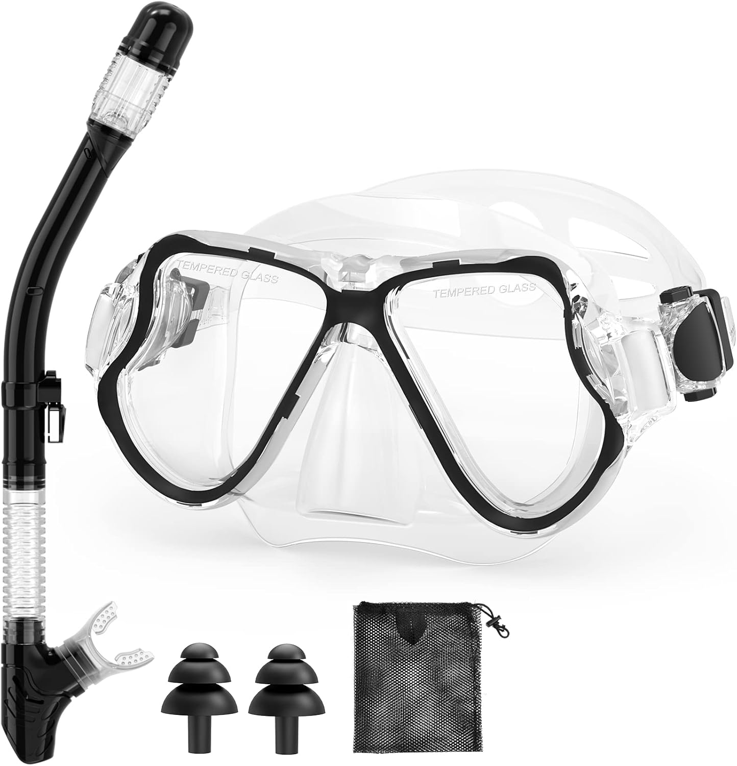 Snorkel Set Adults, Snorkeling Gear for Adults Swimming