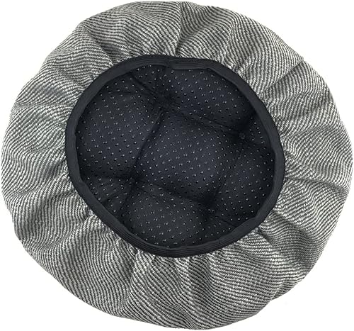 Miniatura 10 de HFCNMY Cojines redondos para taburetes de bar, paquete de 2 fundas de taburete redondas, fundas acolchadas con bandas elásticas, parte inferior