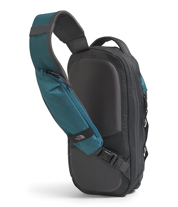 THE NORTH FACE Borealis Sling Bag | Crossbody Bag with Water Repellent Finish, Adjustable Strap, Multiple Compartments, Space/Anthracite Grey, One Size by THE NORTH FACE - Image 4