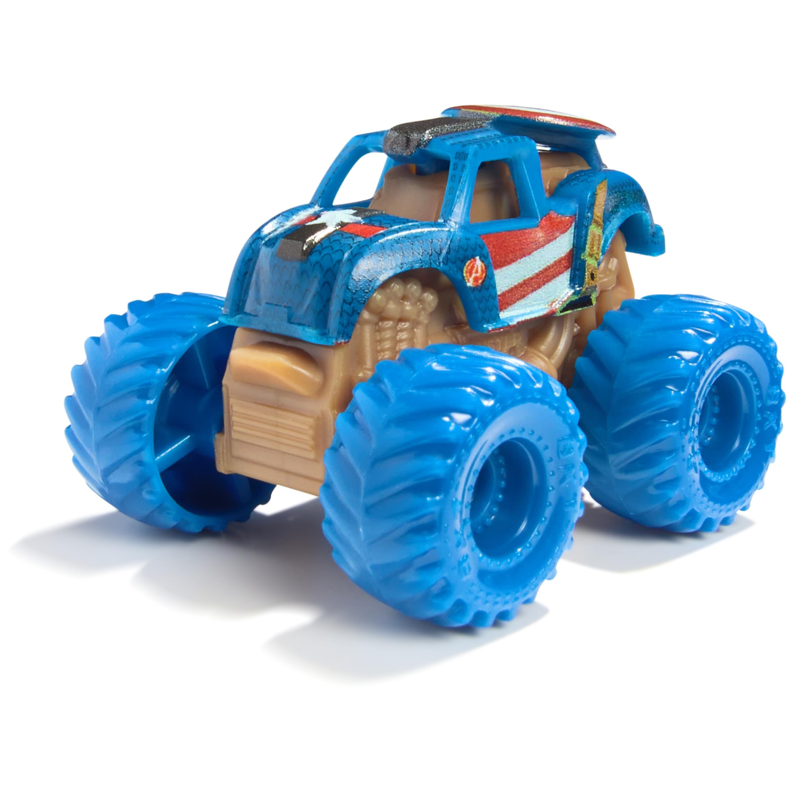 Monster Jam Vehículo de Juguete Mini Jams 5PK Marvel