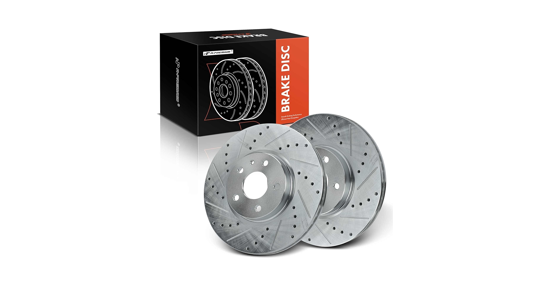 Amazon.com: A-Premium 11.81 Inch (300mm) Front Drilled and