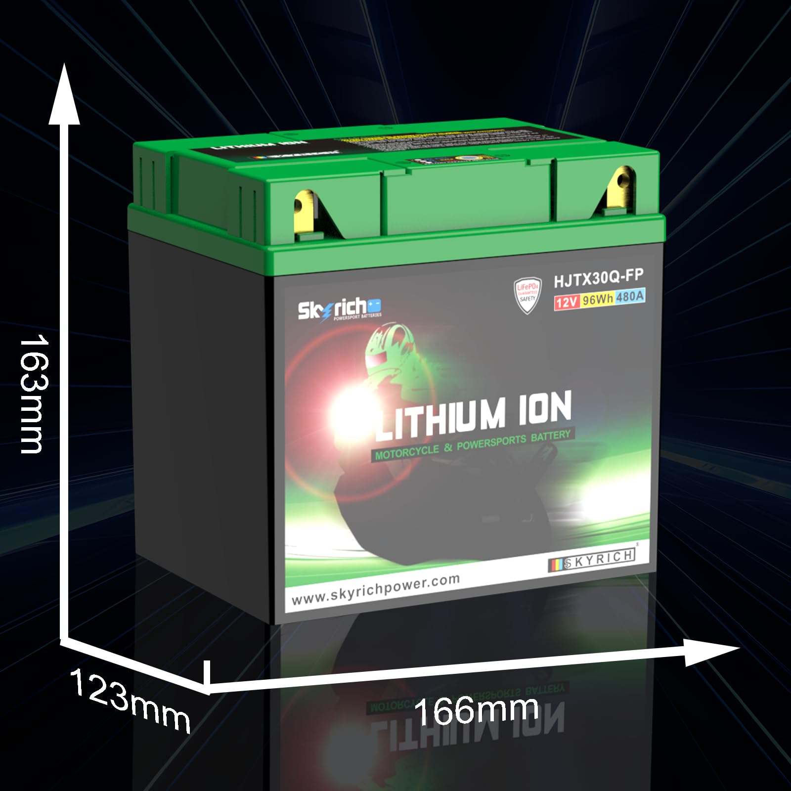 Batterie Skyrich Lithium HJTX30Q-FP