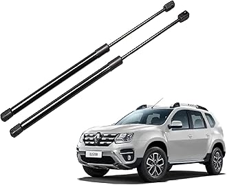 AutoMoto Mild Steel Super Lift Rear Boot Dicky Struts, Shocker, Gas Spring Door Balancer Compatible for Renault Duster All Model (Set of 2)