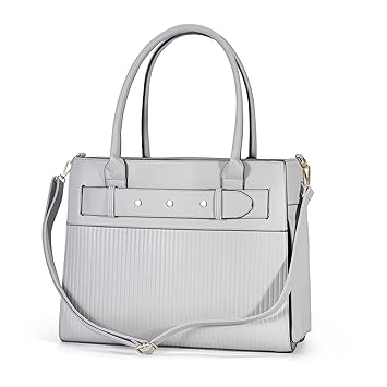 Pet Carrier Dog Cat Carrier Dog Purse PU Leather Pet Travel Portable Tote Handbag Bag Carrier for Puppy Small Dog Outdoor Travel Hiking (Light Grey)