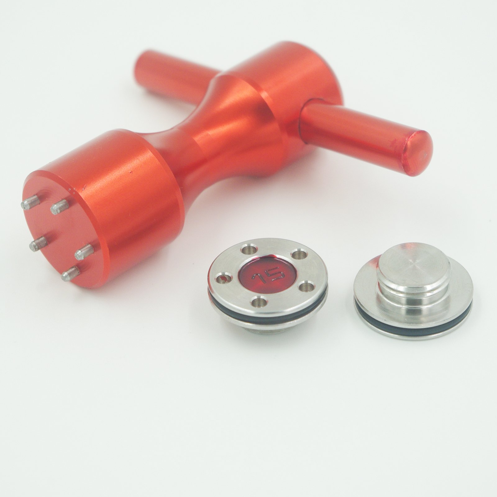 2 of 15g Red Putter Weight for Scotty Cameron Fastback & Squareback (15 GR)+ Wrench