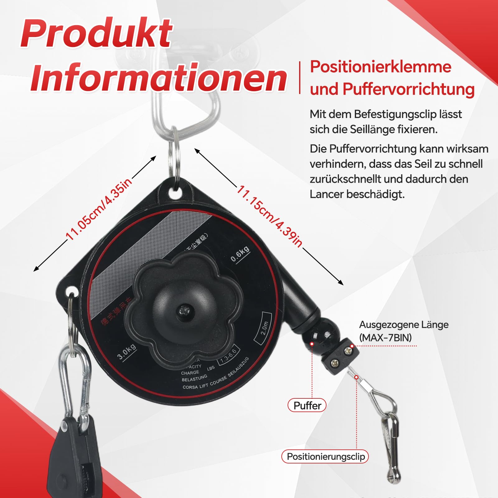 Sistema de suspensión automática para cable de carga de coche eléctrico – Soporte de carga inalámbrico para garaje, garaje o pared