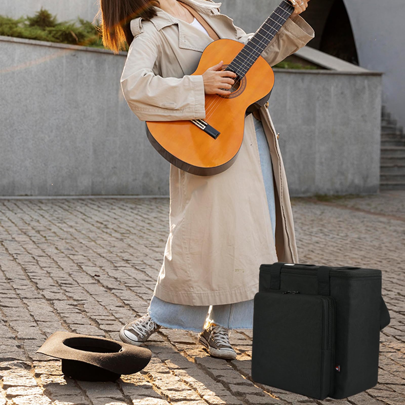 Bolsa para Amplificador de Guitarra portátil 10 g con Dos Correas de Transporte y hombrera