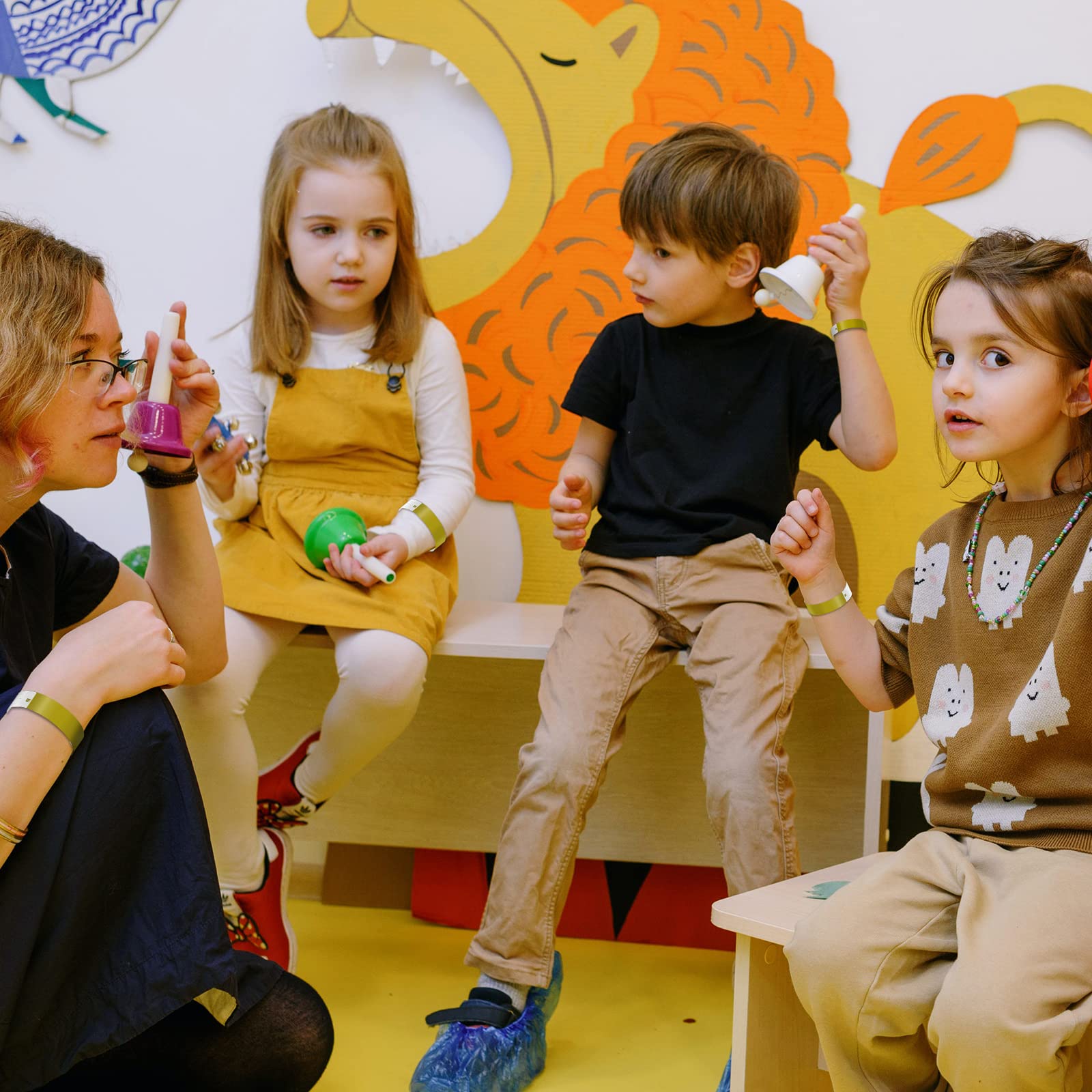 Braccialetti Di Carta Per Eventi - 620 Pezzi, Impermeabili, Colore Oro, Per Concerti E Feste - Foto 2