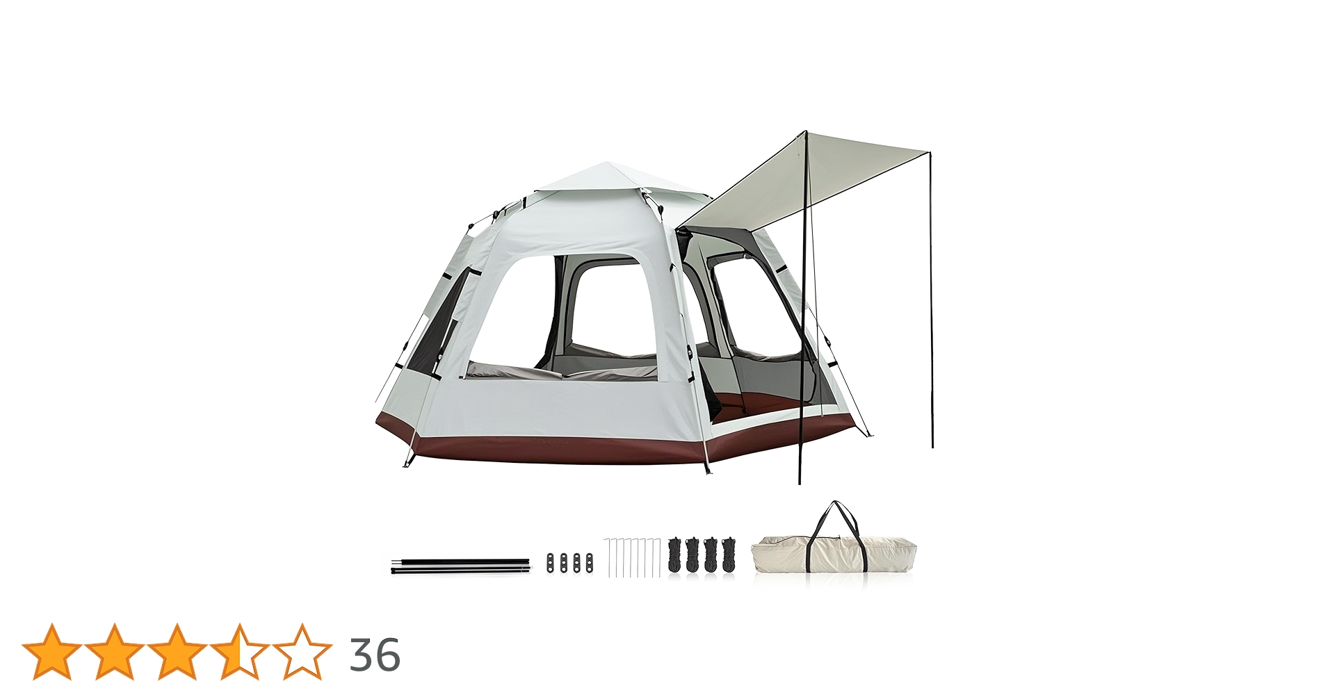 Amazon.co.jp: Haikawi ワンタッチテント キャンプテント 新六
