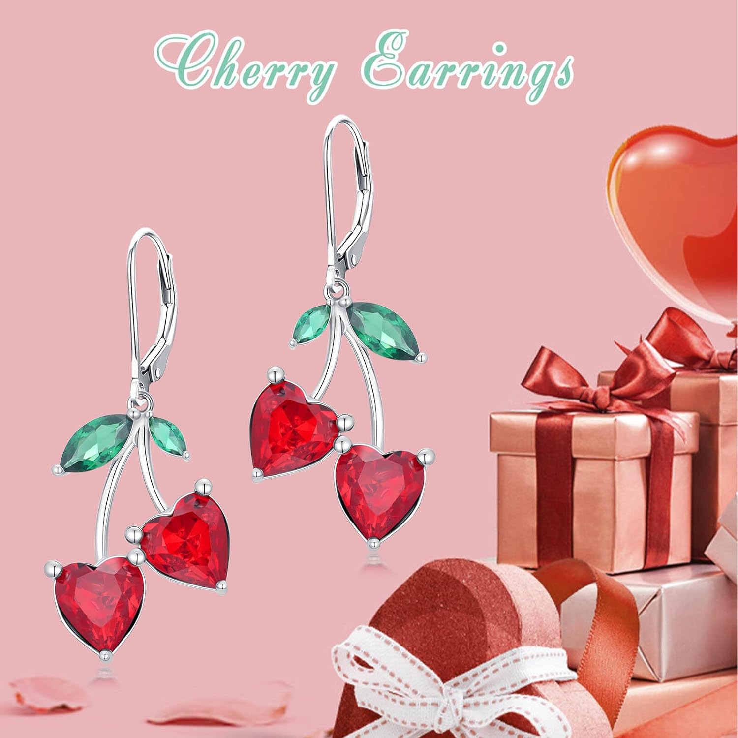 Dangle Leverback Earrings for Women 925 Sterling Silver Sports/Flower/Animal Drop Earrings Jewelry Gifts for Women
