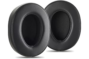 Premium Protein Leather Premium Replacement Cushions for Sony WH-H900N WH-900N MDR-100ABN Headphones