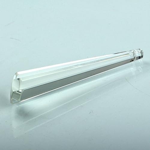 Miniatura 6 de Sun Cling® Prismas de cristal de carámbano de pierna de buey de 3.937 in, paquete de 10