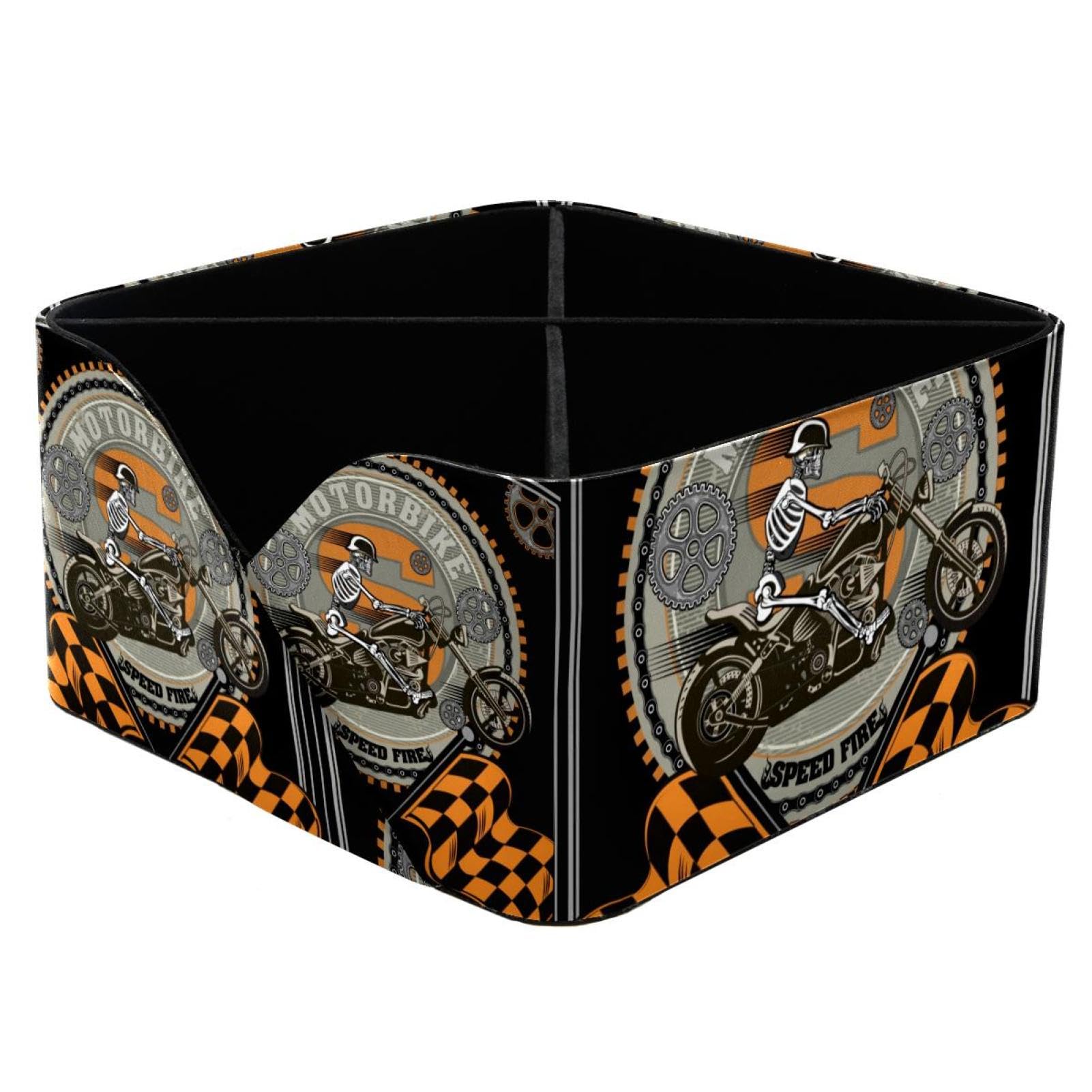 Fournitures de bureau organiseur squelette moto porte-crayons maison