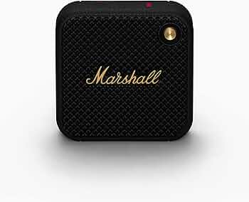 スピーカー・ウーファー Marshall Willenn Marshall Willen Portable Bluetooth Speaker with 15+ Hours of