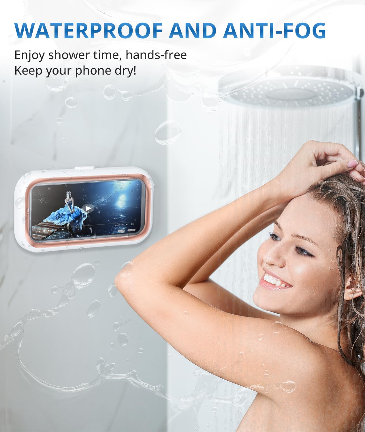 Lamicall Iphone Shower Holder Phone Shower Holder Waterproof Lamicall  Waterproof Shower Phone