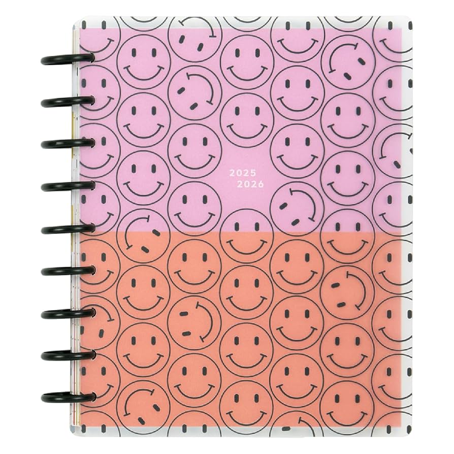 Amazon.com : Happy Planner Disc-Bound 12-Month Jul. 2025–Jun