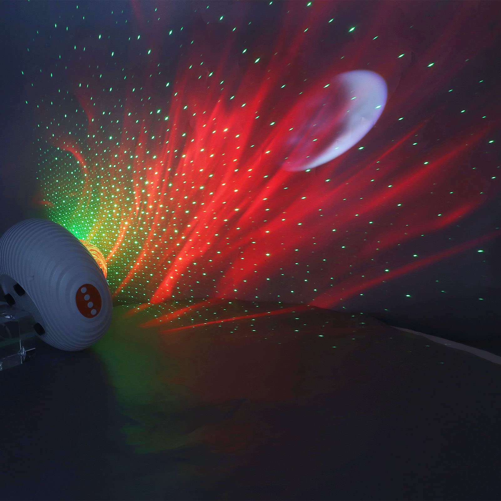 Proyector LED de cielo estrellado, mando a distancia USB, RGB 5, proyector de luz nocturna para adultos para dormitorio