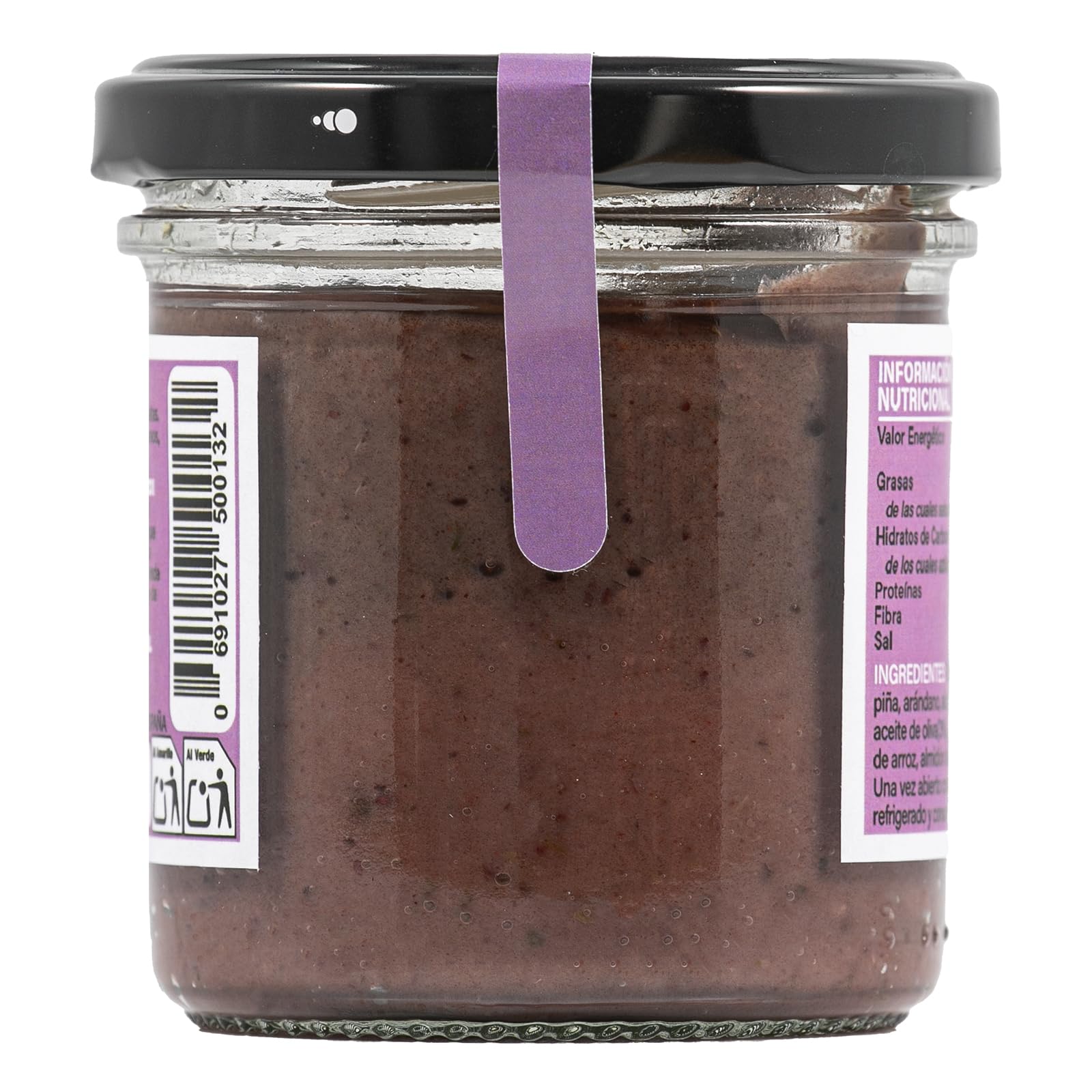 Paté Vegetal Sabor Morcilla | Untable Vegano Bajo en Calorías con Aceite de Oliva | Sin Alérgenos, Ideal para Deportistas | Gimme Sabor 130g