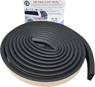 ESI Ultra Cap Seal 1 1/2" Width x 5/8" Height 20 Length, EPDM Rubber for Caps over 200 lbs