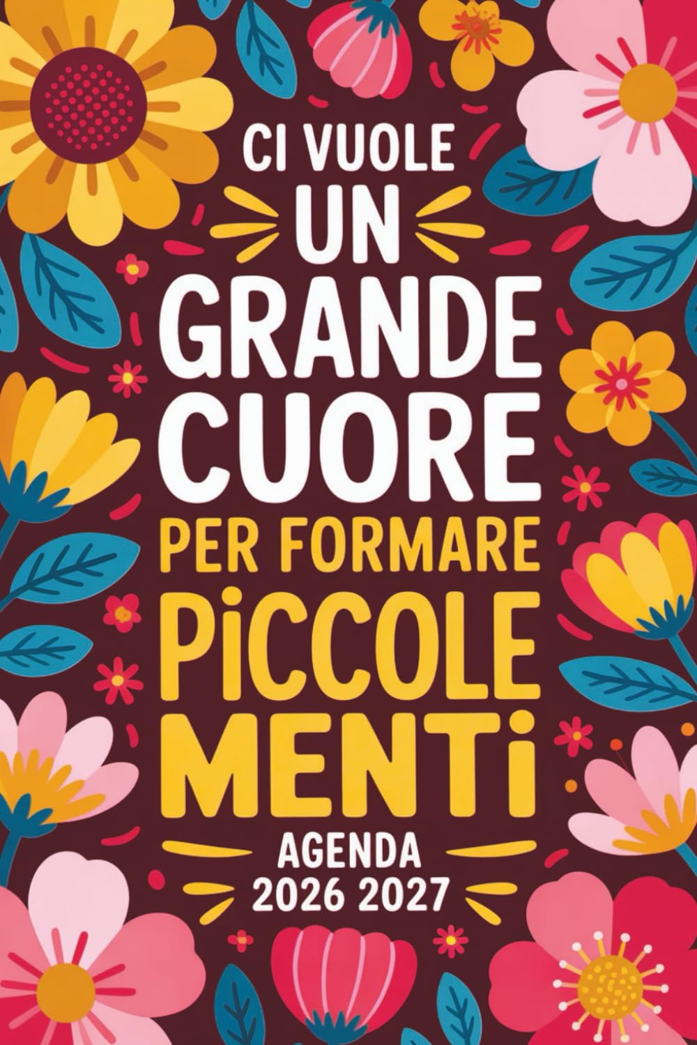 Agenda Maestra 2026 2027: Regali Maestre Fine Anno | Elegante Pianificatore Settimanale