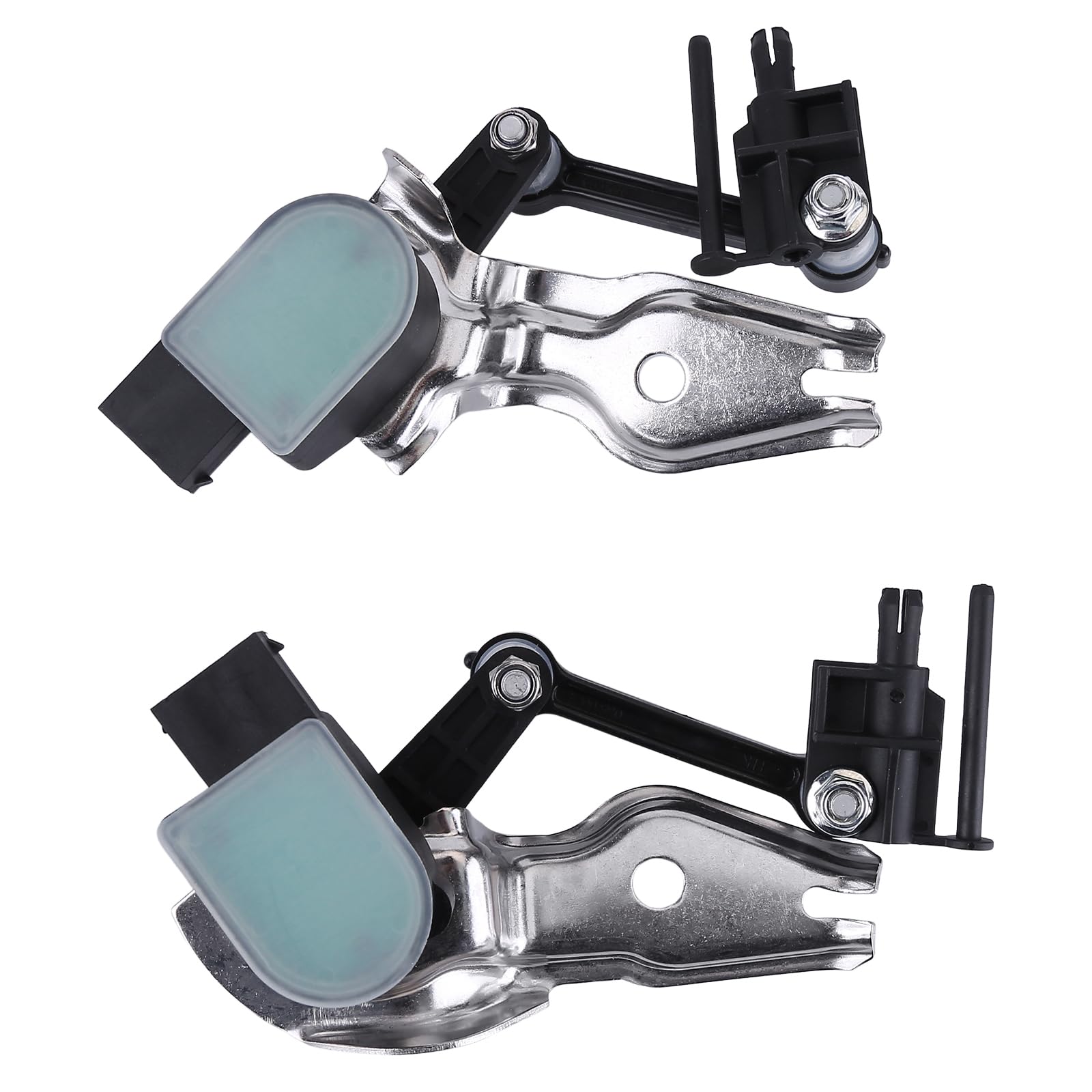 2x Höhensensor Niveauregulierung Vorne L+R Kompatibel für Q7 4LB VW Touareg 7L6 7L7 7L0616214C, 7L0616214B, 7L0616213D, 7L0616213B